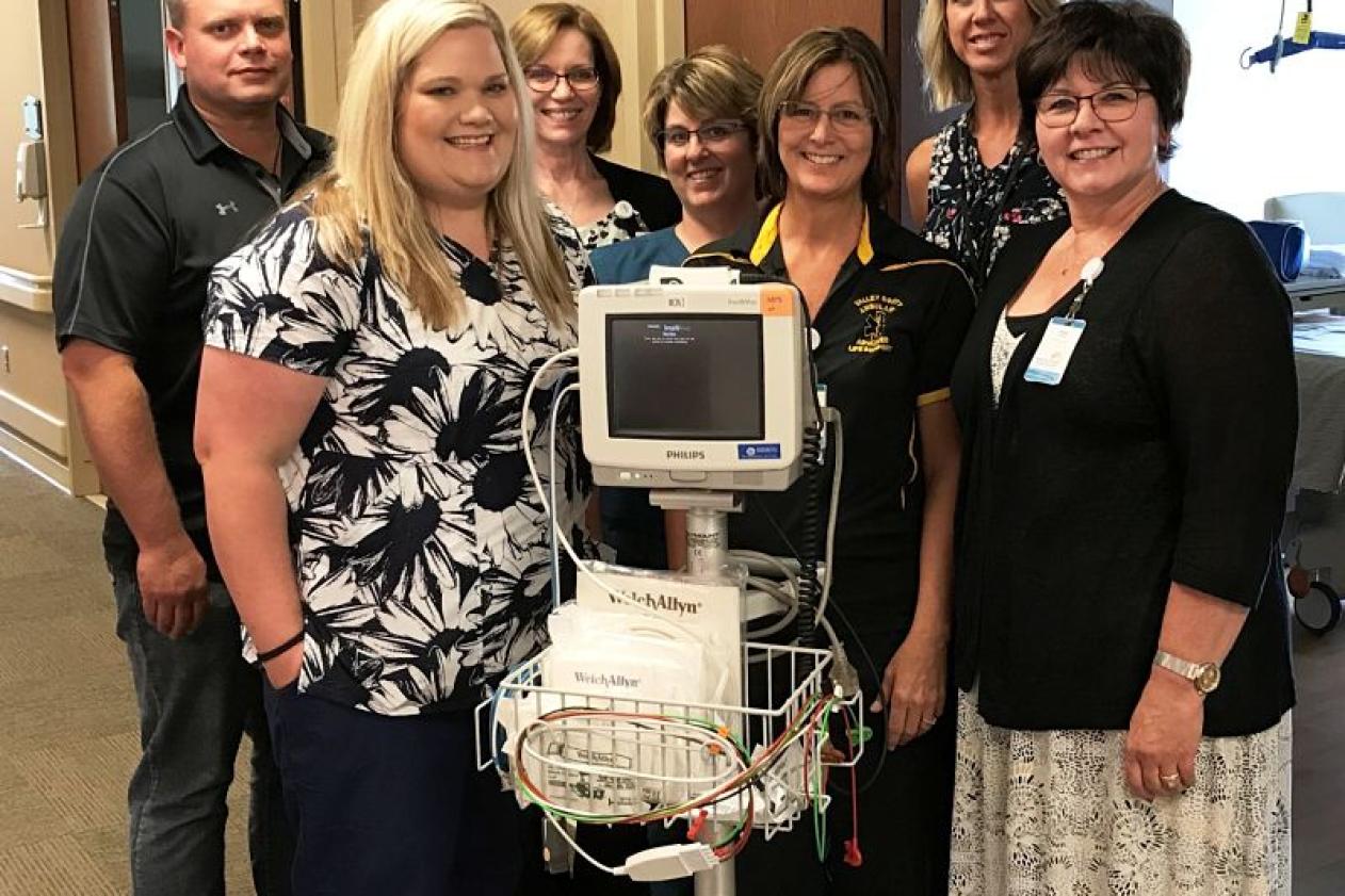 Photo of Advanced Patient Monitor the Latest VCHS Foundation Donation