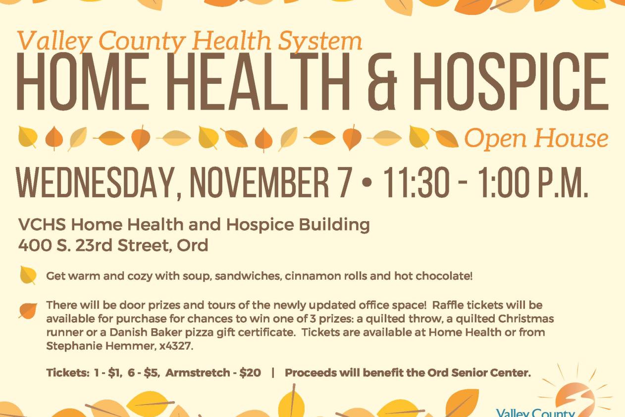 Photo of VCHS Home Health & Hospice hosting open house on Nov. 7