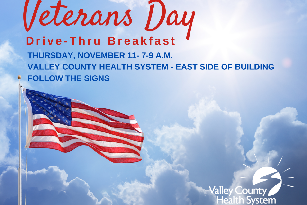 Photo of VCHS to host free drive-thru breakfast for Veterans and their families on Nov. 11