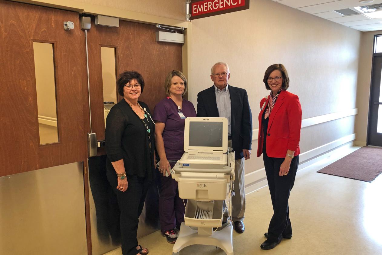 Photo of VCHS receives funding to purchase new EKG machine for Emergency Department